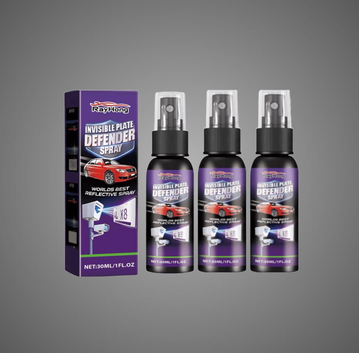 3x Spray (30ml)